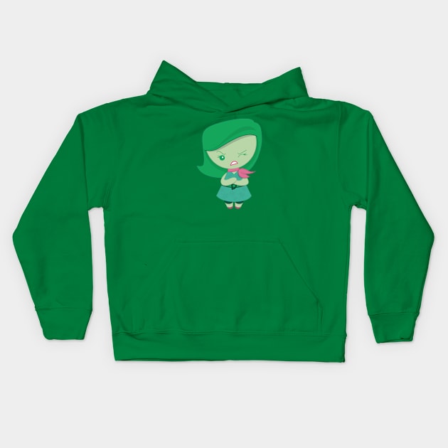 Ms Disgust Kids Hoodie by gravelskies